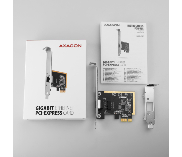 Axagon Karta sieciowa Gigabit Ethernet PCI-Express - 1211984 - zdjęcie 5